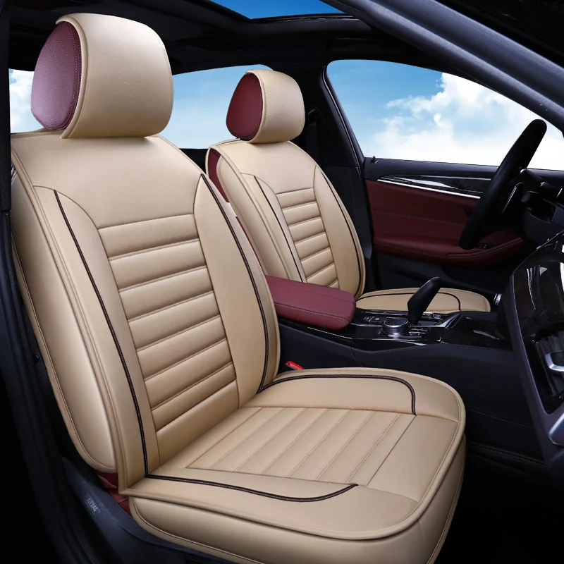 

Car Seat Cover PU Leather Vehicle Seat Protector Auto Accessorie for Honda Crosstour 2011 2012 2013 2014 Brv City 2006 2016 2017