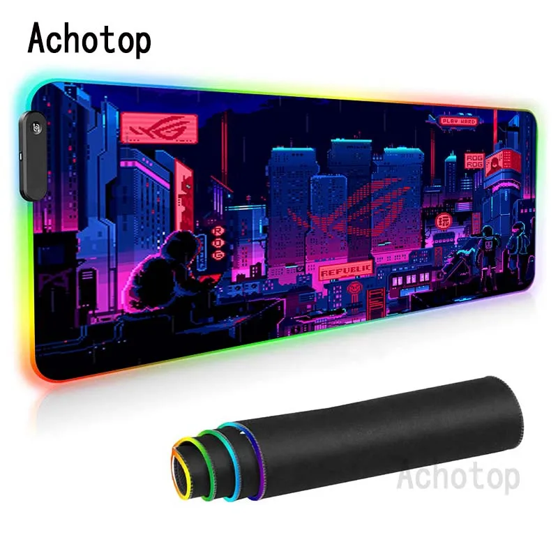 

Rgb Asus Rog Pc Accessories Led Mouse Pad Gaming Play Mats Gaming Pad Mesa Gamer Backlit Mat Republic of Gamers Mouse Mat