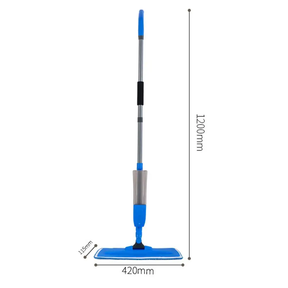 

Wet And Dry Dual Purpose Plate Mop Household Kitchen Telescopic Lazy Solid Wood Flooring Towel Cloth Dust Removal Flat Mop