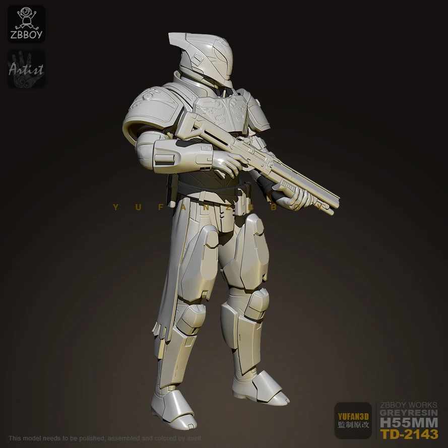 75 мм статуэтка в виде будущего солдата Смола Солдат модель TD 2143|Наборы для сборки