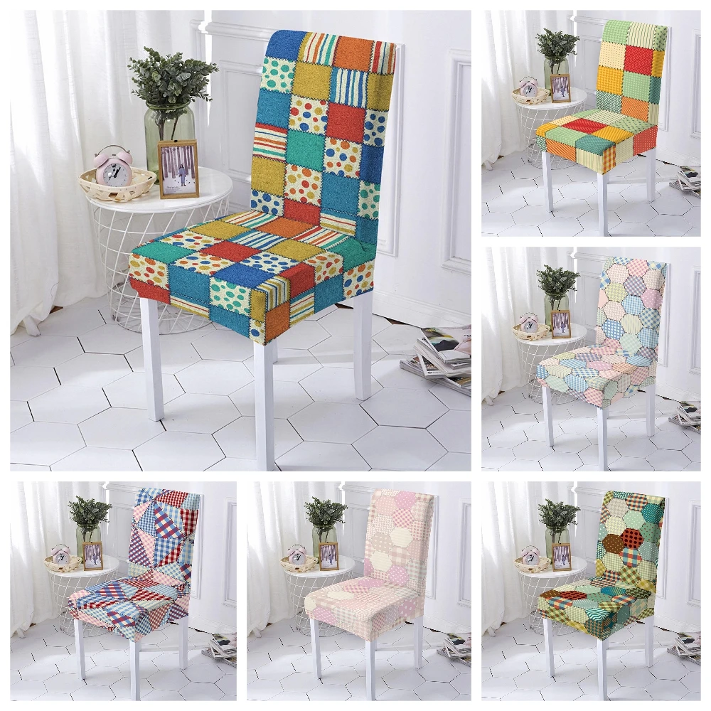 

Спандекс стрейч обеденный эластичные чехлы на кресла чехлы на сиденья офисное кресло чехлов Ресторан свадебный банкет в отеле 1/2/4/6 шт.