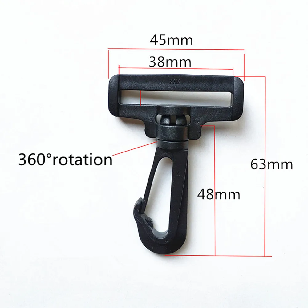 Пластиковые шарнирные крючки с защелкой 2 шт. 10/15/20/25/30/38/50 мм