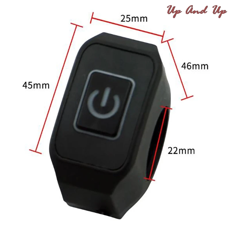

22mm 7/8'' Motorcycle Handlebar Switch Momentry Buttton For Electric Star Kill