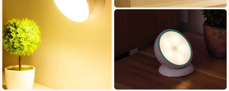 Onefire Night Light Туалет / WC светодиодные датчики движения Лампа с датчиком движения с батарейным питанием Переключатель освещения шкафа / шкафа
