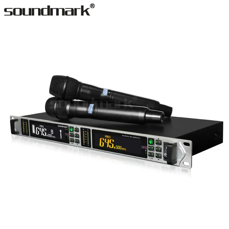 저렴한 무선 마이크 전문 Karoke 우아한 오디오