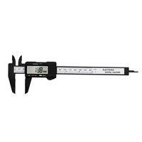 150mm 6 inch digital lcd electronic carbon fiber vernier caliper measuring tool caliper 0 150mm high strength caliper