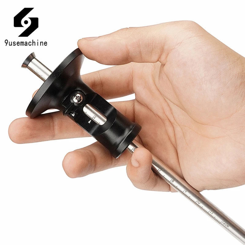 

Fine-tuning Automatic European Scriber Ruler Marking Gauge Alloy Blade Line Scribing With Depth Measurement Tools