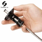 Точная настройка, автоматическая Европейская линейка для скребков, маркировочный измеритель, линейка для лезвий из сплава, инструменты для измерения глубины