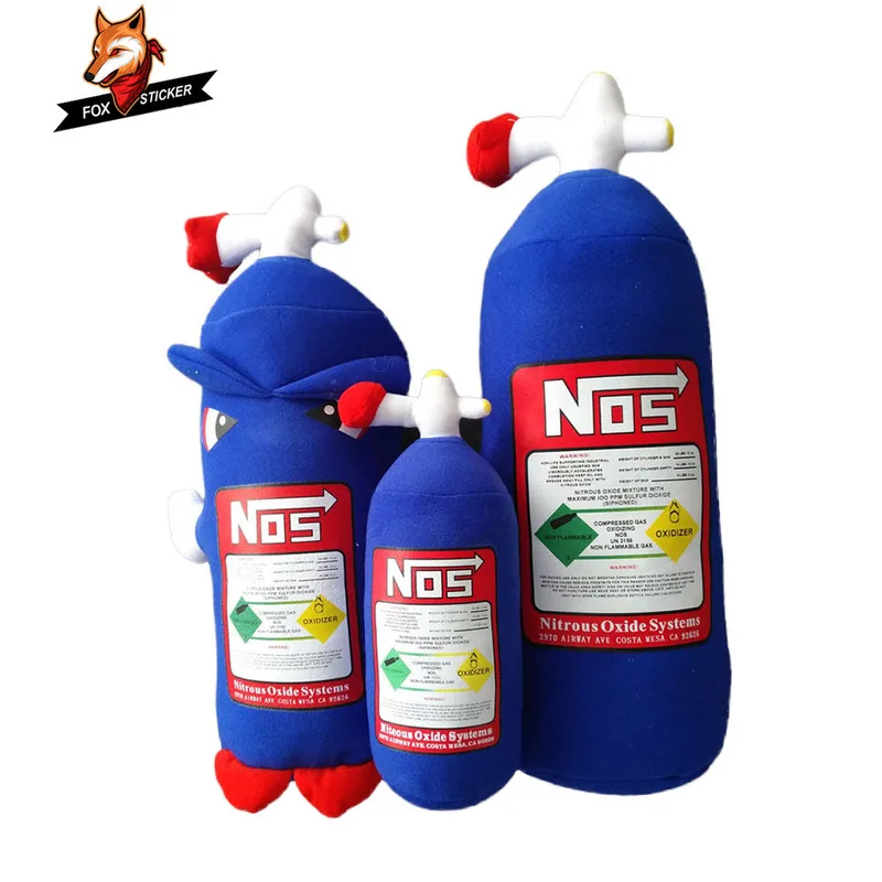 

NOS Bottle Cushion Plush Toy New Creative Plush Toys Soft Pillow Large Good Gift Car Decor Headrest Backrest Seat Neck Rest