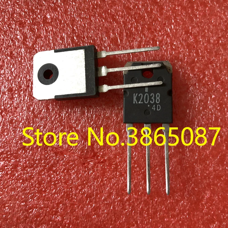 2SK2038 K2038 TO-3P POWER MOSFET транзистор MOS FET TUBE 10 шт./лот оригинальный новый | Электроника