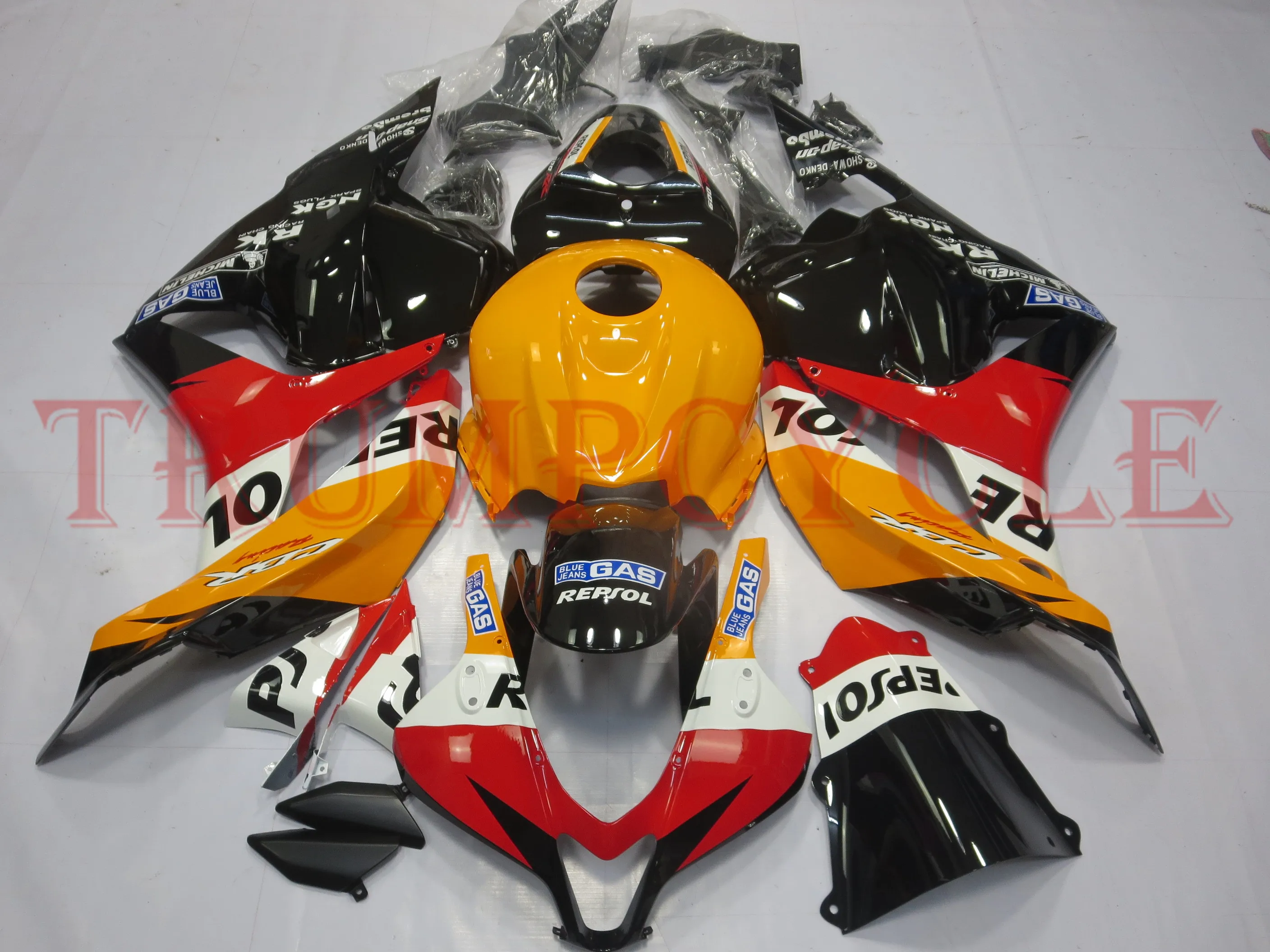 

Комплект обтекателей для кузова мотоцикла Honda CBR 600 RR F5 2009-2012 CBR600RR 09 10 11 12 F509 repsol