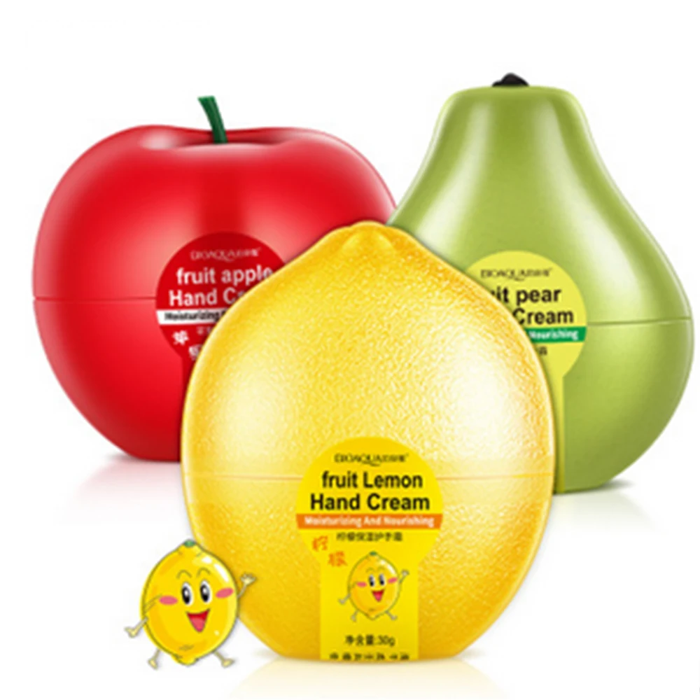 Фруктовый крем для рук персики/банан/манго антивозрастной увлажняющий