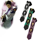 Галстук для косплея, ширина 7 см, с аниме Невероятные приключения Джоджо, шейный галстук для косплея, Кира йошикаге, Killer Queen, аксессуары для косплея