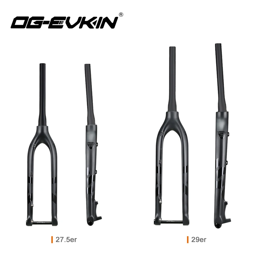 OG-EVKIN FK-006 MTB Fork 27.5er 29er Carbon Mountain Bike Forks Mountain Bicycle Fork Carbon Fork MTB Mountain Bike Accessorie