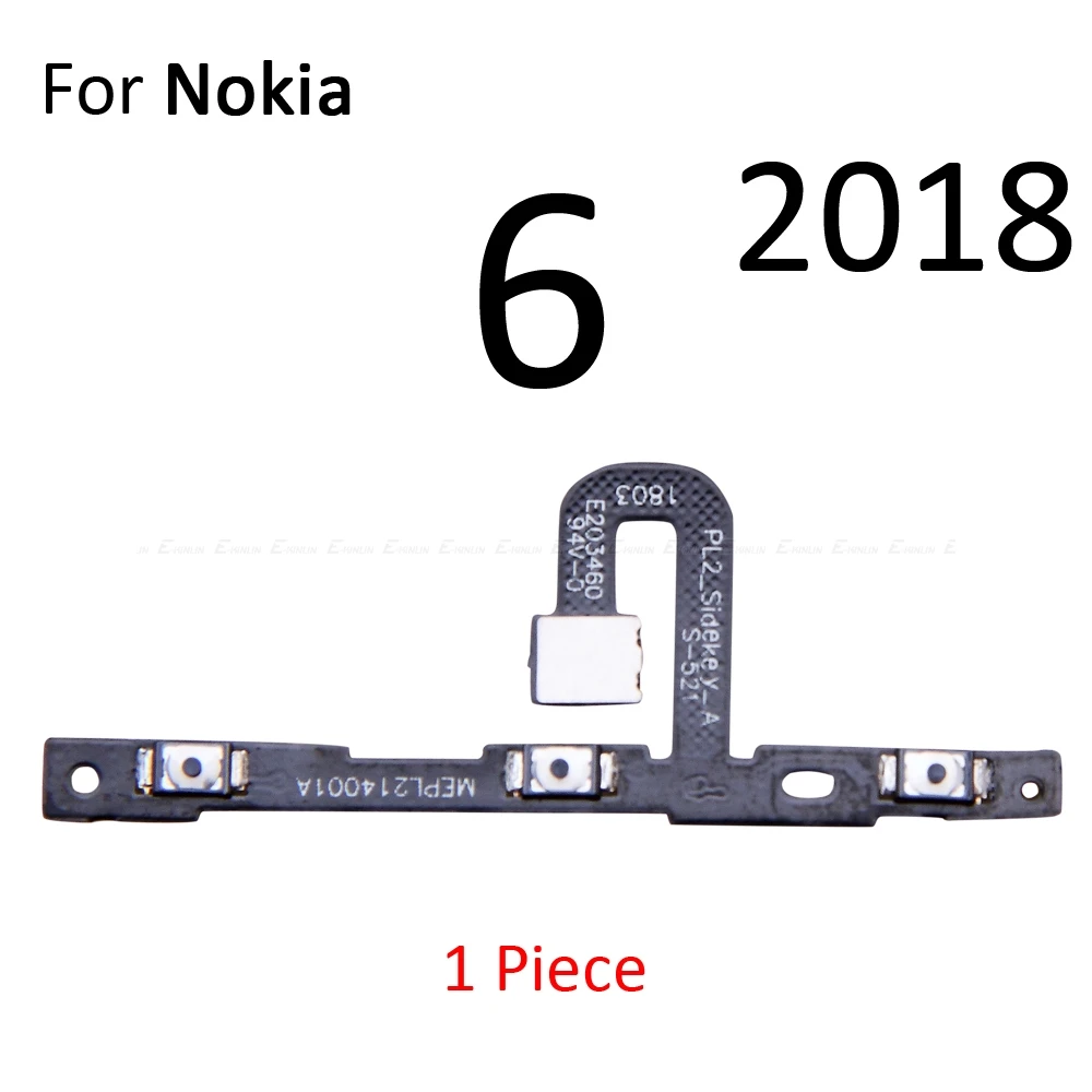 Гибкий кабель для Nokia 7 6 1 Plus 8 2 2017 2018