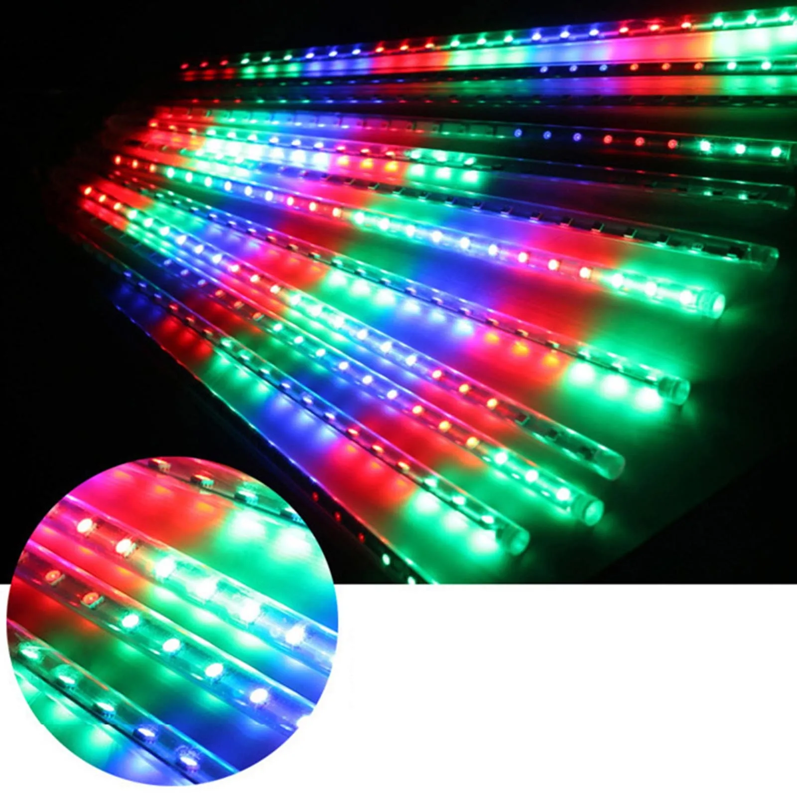 30CM LED Meteor Shower Garland Holiday Strip Light Outdoor Waterproof Fairy Lights For Garden Street Christmas Decoration | Освещение