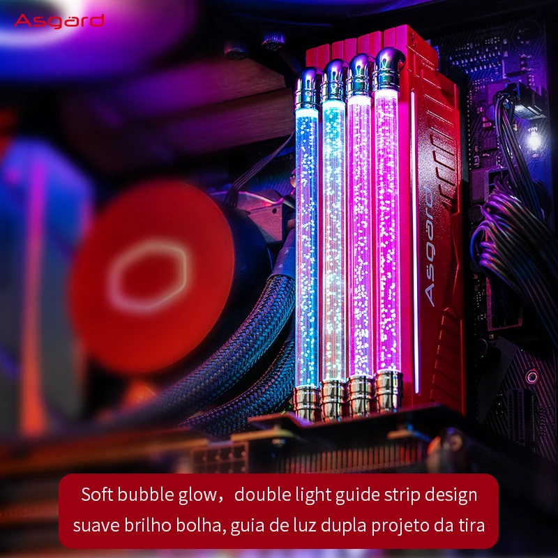 Оперативная память Asgard RGB DDR4 16Gx2 3600 МГц 4000 W3 2 0 серии ddr4 двухканальная Память DIMM для