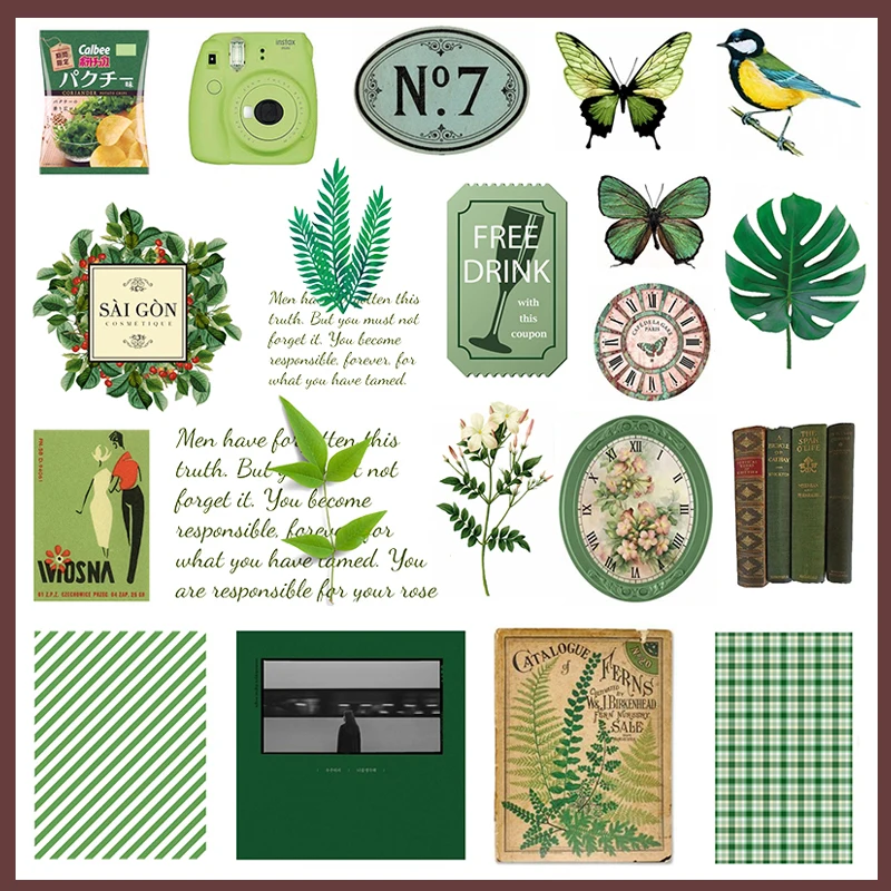 40 наклеек в виде бабочек винтажном стиле альбом сделай сам для скрапбукинга