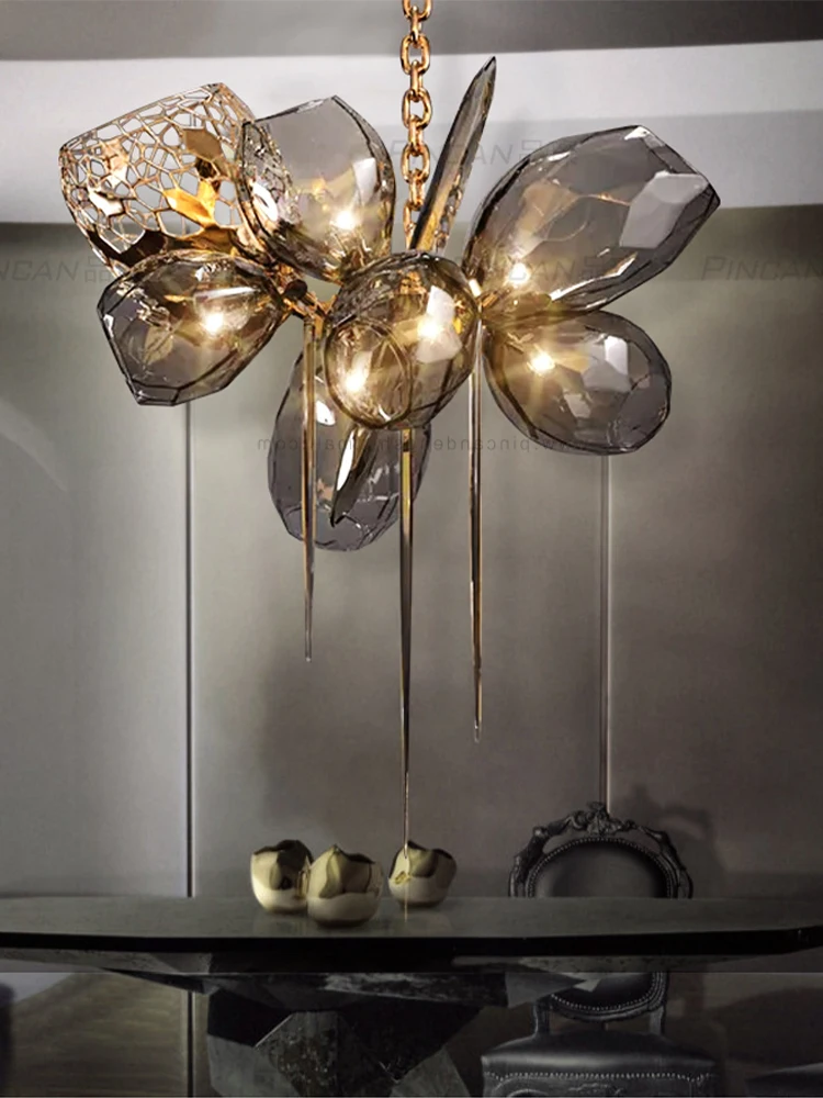 Современная итальянская дизайнерская люстра подвесная китайская лампа для