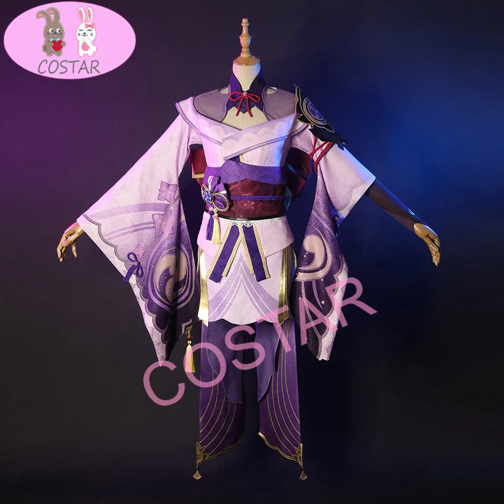 

Аниме! Женский костюм для косплея Genshin Impact Shogun Raiden