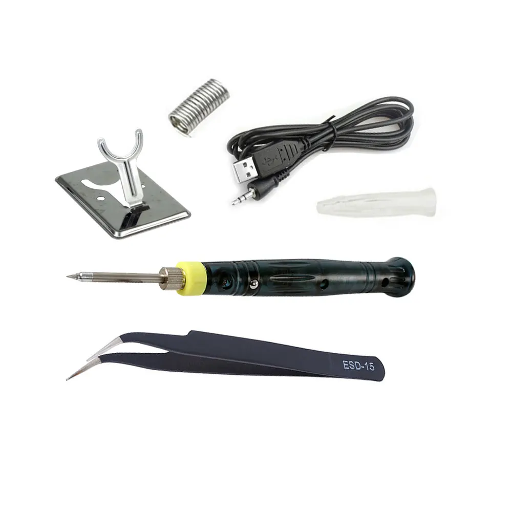 USB набор для паяльника портативный 5 в 8 Вт YUSB миниатюрный сварочный аппарат с