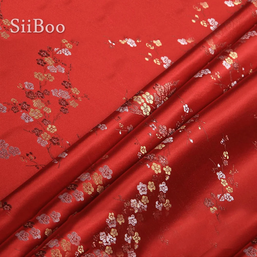 Китайская дешевая фабричная элегантная жаккардовая ткань с цветочным рисунком