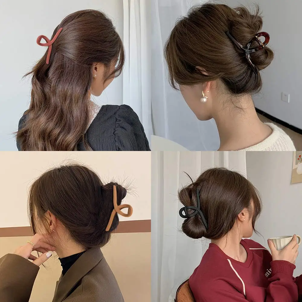 Заколка-краб для волос женская большая винтажная | Красота и здоровье