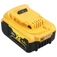 1pack 20v 6000ah battery power tool replacement for dewalt dcb184 dcb181 dcb182 dcb200 20v 6ah battery