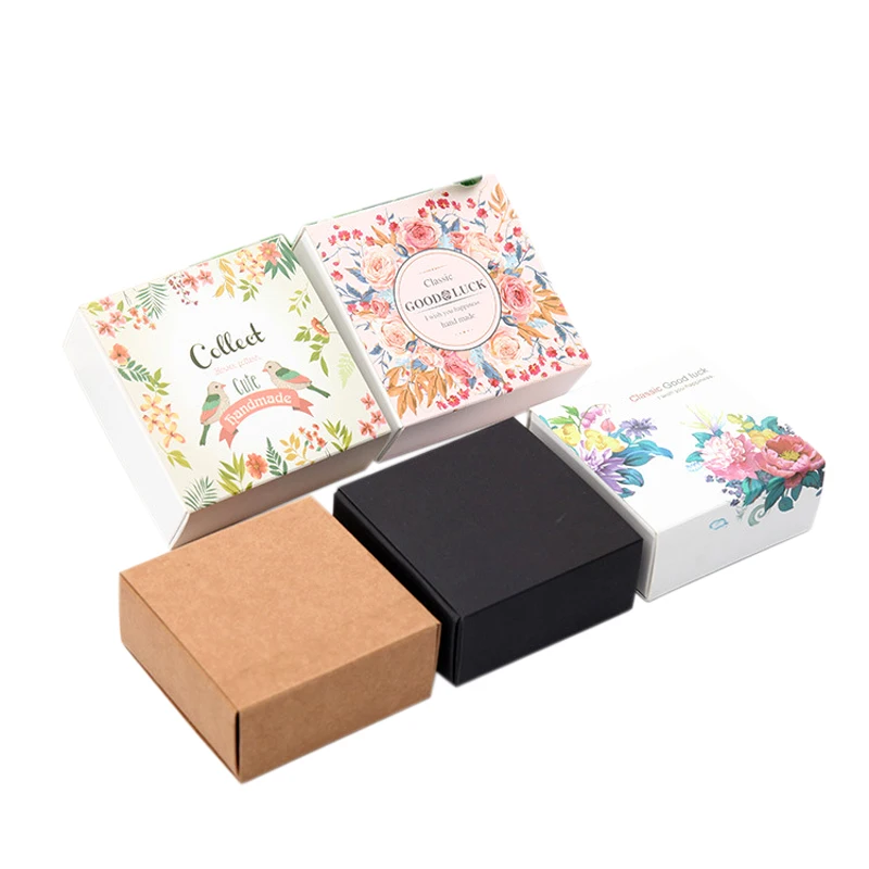 10 шт./лот коробка для бумажных ящиков модный стиль ювелирных изделий чехлы