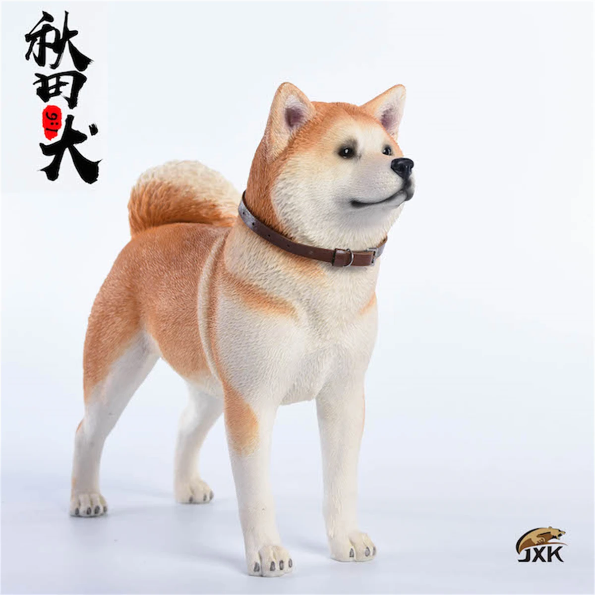 Фигурка японской собаки Akita JXK 1/6 модель животного коллекционное украшение