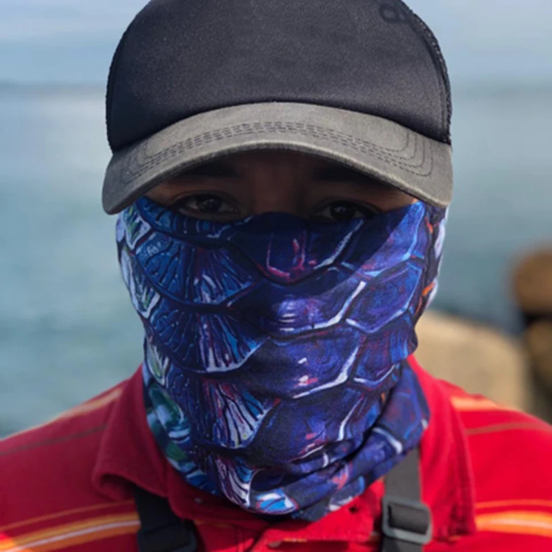

Wholesale Fishing Face Mask Neck Bandana Mascarillas Swordfish Headband Fisher Neck Gaiter Headwear Tube Scarf Ski Balaclava