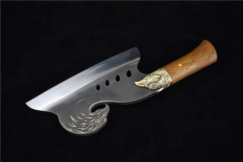 Классический 12 6 дюйма. 32 см китайский нож шеф-повара марганцевые Стальные