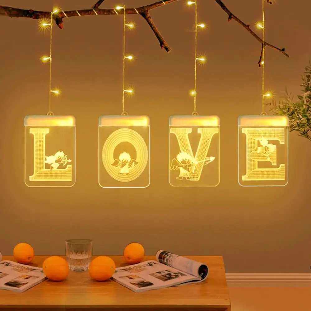 3D светодиодный светильник для свадебной вечевечерние НКИ | Дом и сад