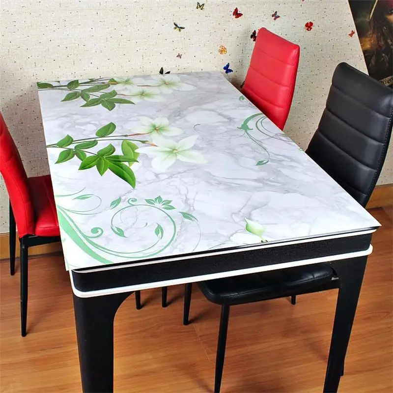 Потертая шикарная прямоугольная скатерть для напсов Tovaglia Rettangolare из ПВХ Toalha De Mesa