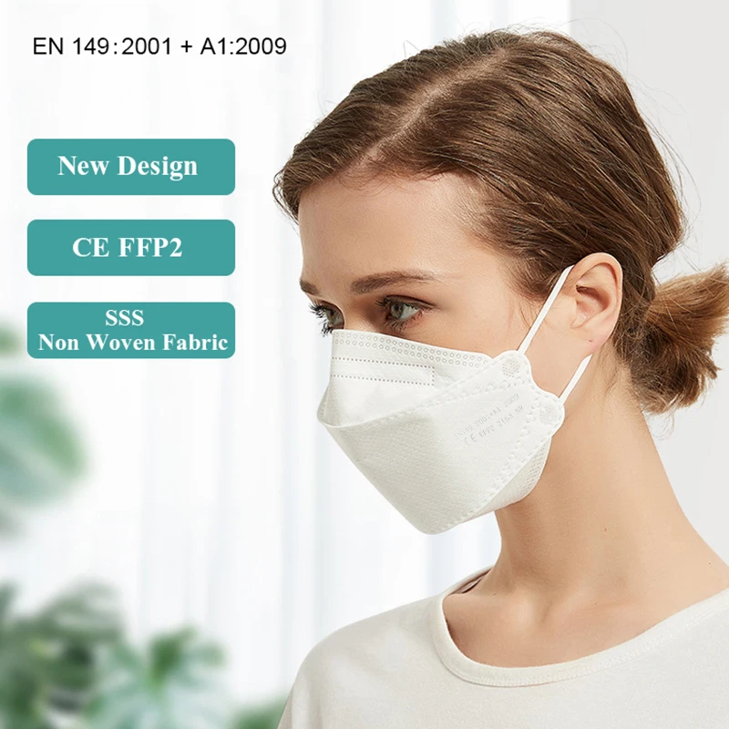 6 цветов FFP2 черная маска FPP2 утвержденные 4D маски для рыбы maskffp2 Homologada KN95 Mascarillas лица