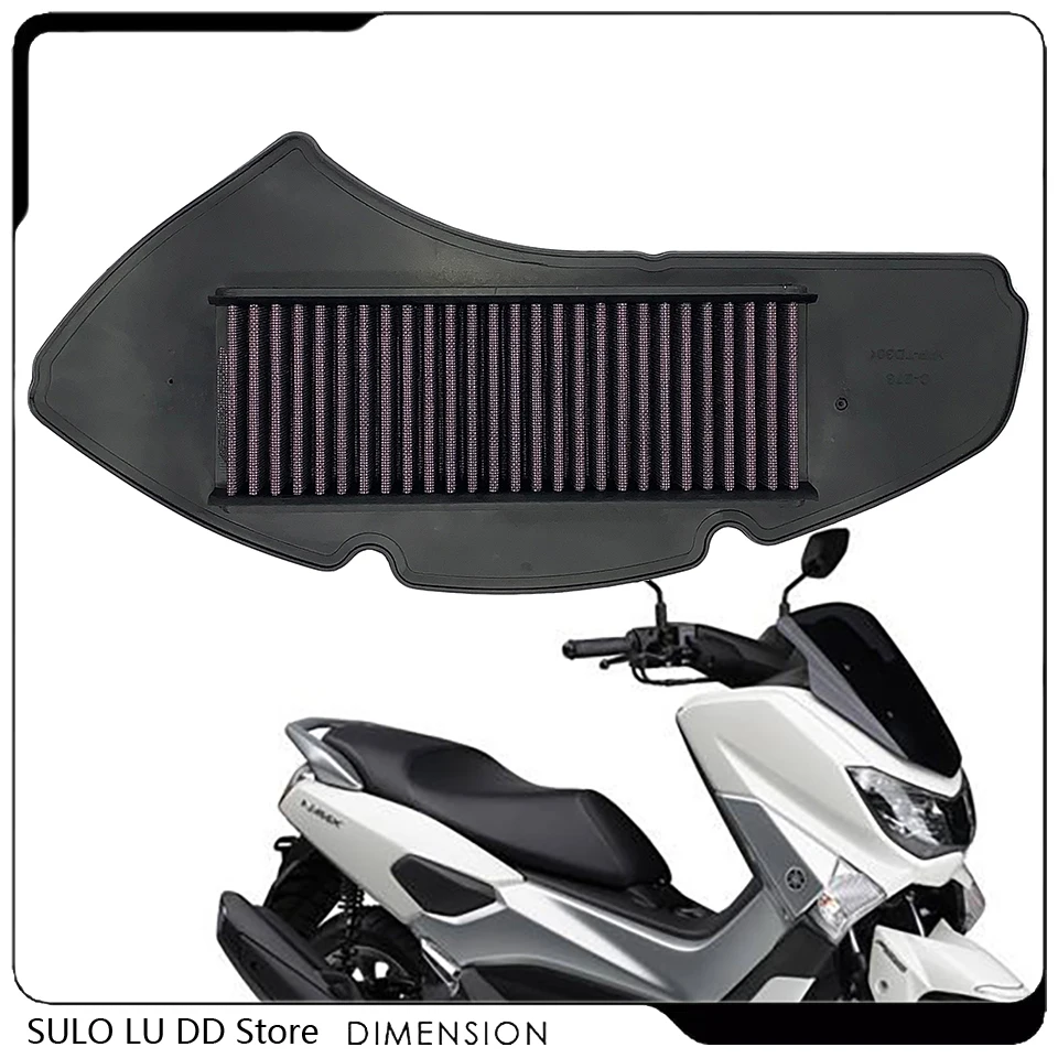 Запчасти для мотоциклетного воздухоочистителя Yamaha NMAX155 NMAX 125 155 Φ 2015 2016 2017 2018