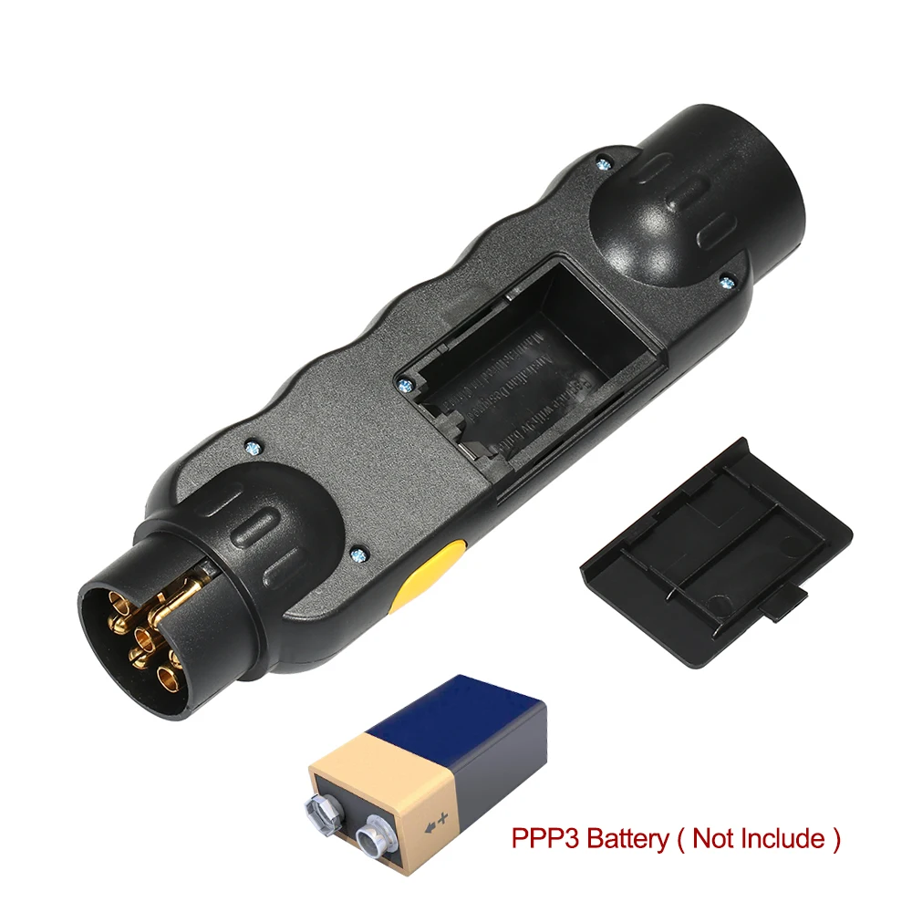 Durable 7 Pin Towing Trailer Car Caravan Tow Bar Light Circuit Tester Unit for Plug Test Tool European | Автомобили и мотоциклы