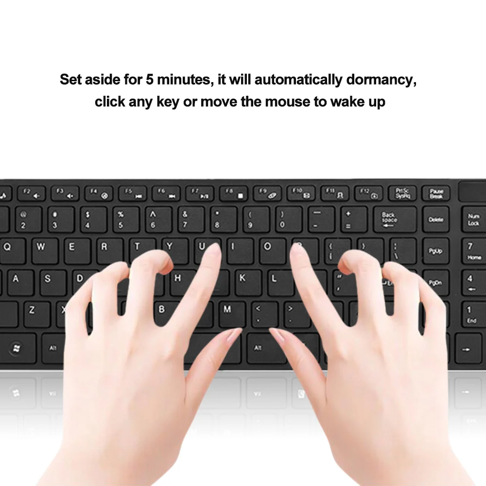 k 06 2 4g wireless keyboard and mouse combo computer ergonomic keyboard with pc gamer mouse plug and play mouse for pc laptop free global shipping