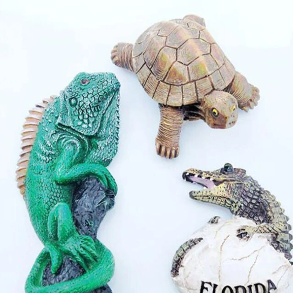 Сувенирные магниты для холодильника out shell крокодил Аллигаторы Флорида США