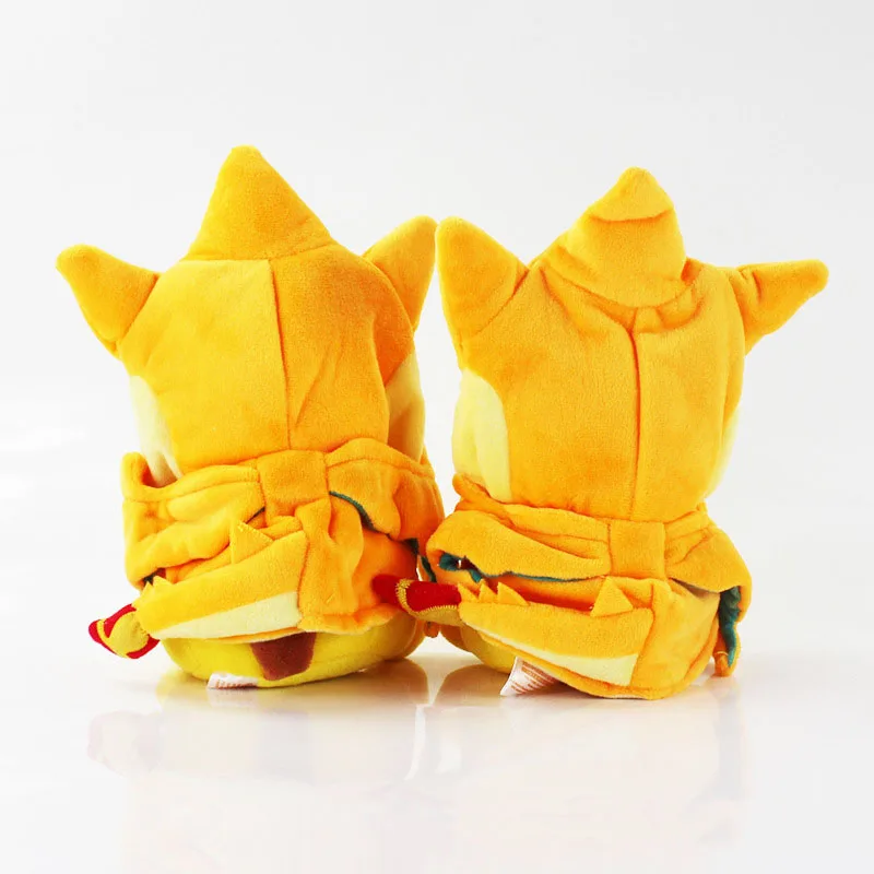 4 шт./лот TAKARA TOMY Покемон Пикачу Косплей Charizard плюшевые игрушки кукла мягкие