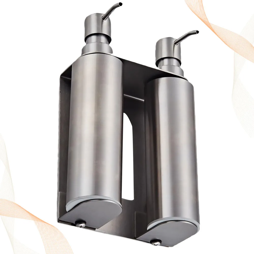 Ручной пресс диспенсер для мыла настенный держатель жидкого многоразовый пустое