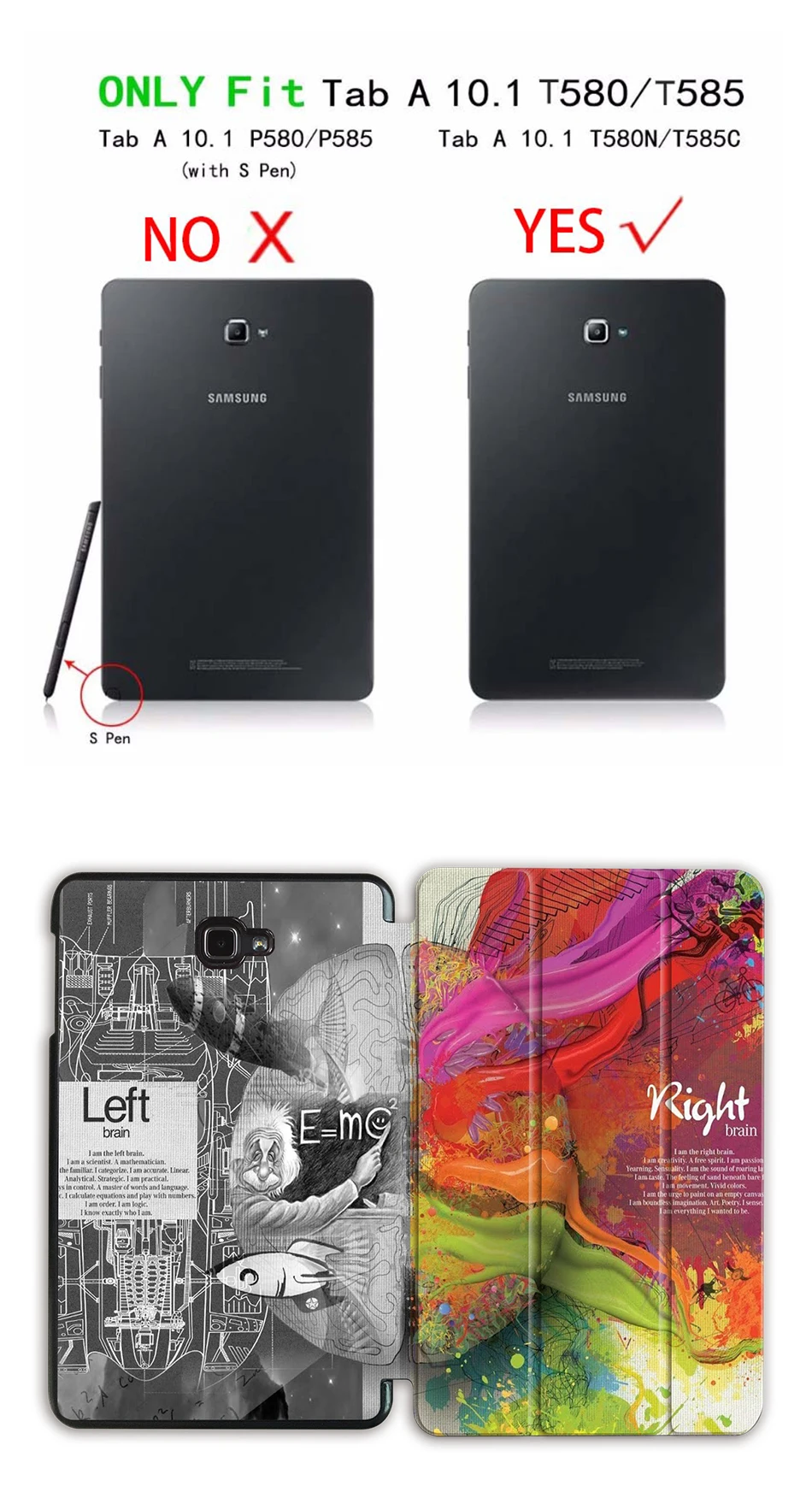 MTT для samsung Galaxy Tab A A6 10,1 дюймов Чехол SM-T580 T585 Магнитный откидной Чехол-подставка Тонкий чехол из полиуретановой кожи для планшета Fundas