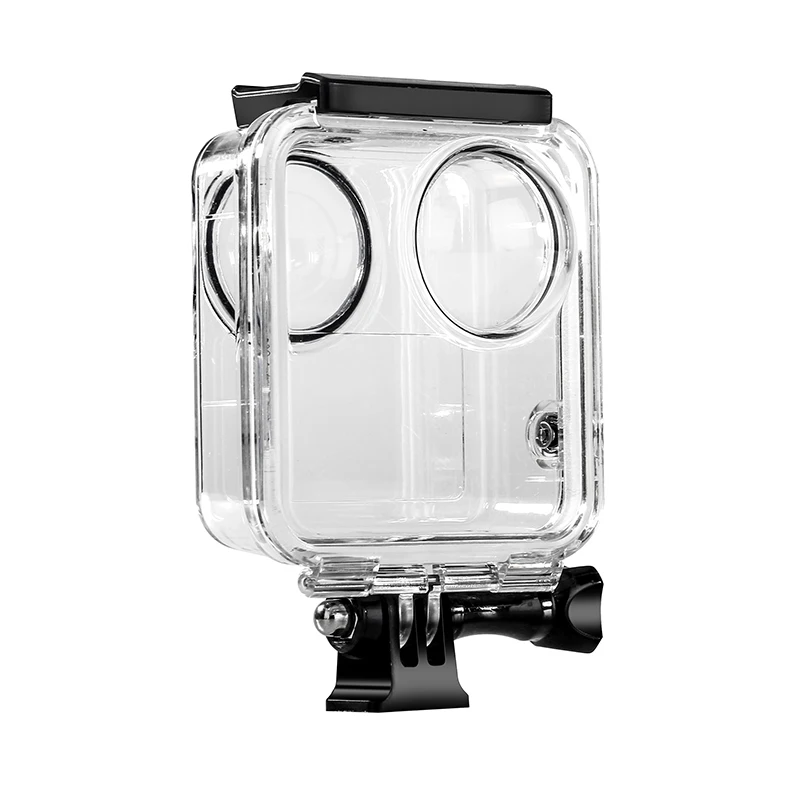 Скидка Водонепроницаемый чехол для Gopro Max, водонепроницаемый чехол для панорамной экшн-камеры, защитная коробка для дайвинга, аксессуары для Gopro Max, ...