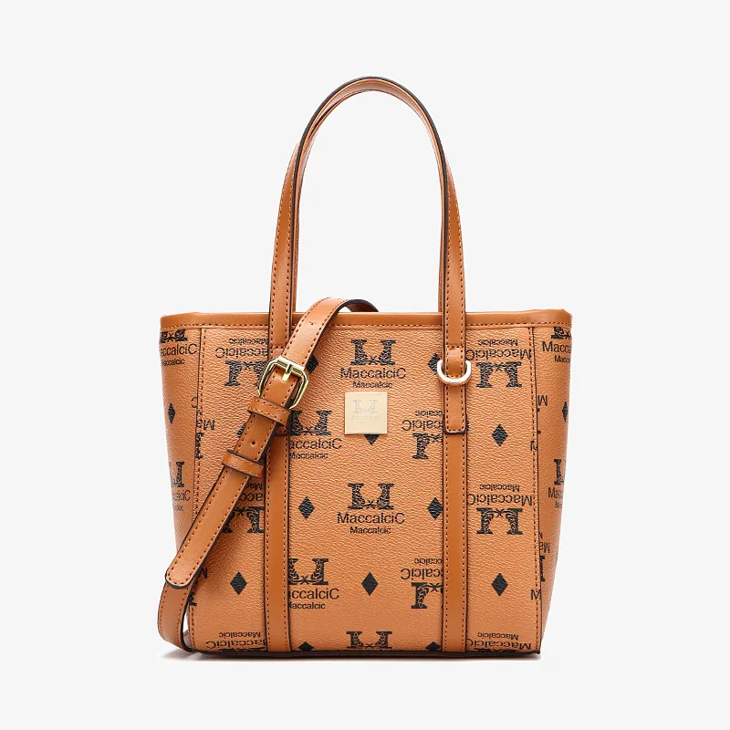 

Женская Новинка 2021, модная сумка-мешок из натуральной кожи с буквенным принтом, Ретро сумка на одно плечо, ручная сумка