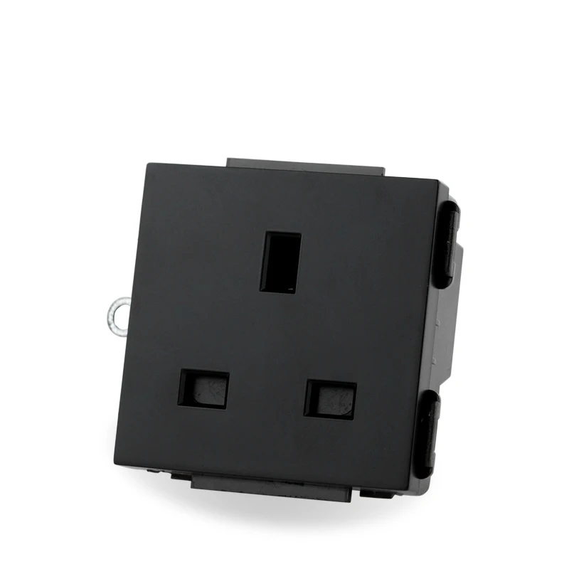 

Модульная Розетка для Великобритании, Серия S, модуль для самостоятельной сборки, Бесплатная комбинированная розетка, Ирландия, Мальта, Малайзия, Сингапур, 13A