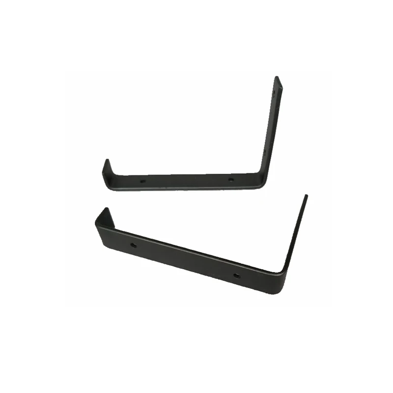 

1Pair Wall Mounted Shelf Bracket Heavy Duty Scaffold Board Floating Bracket Industrial Iron Support Table 20cm/25cm JCX1005