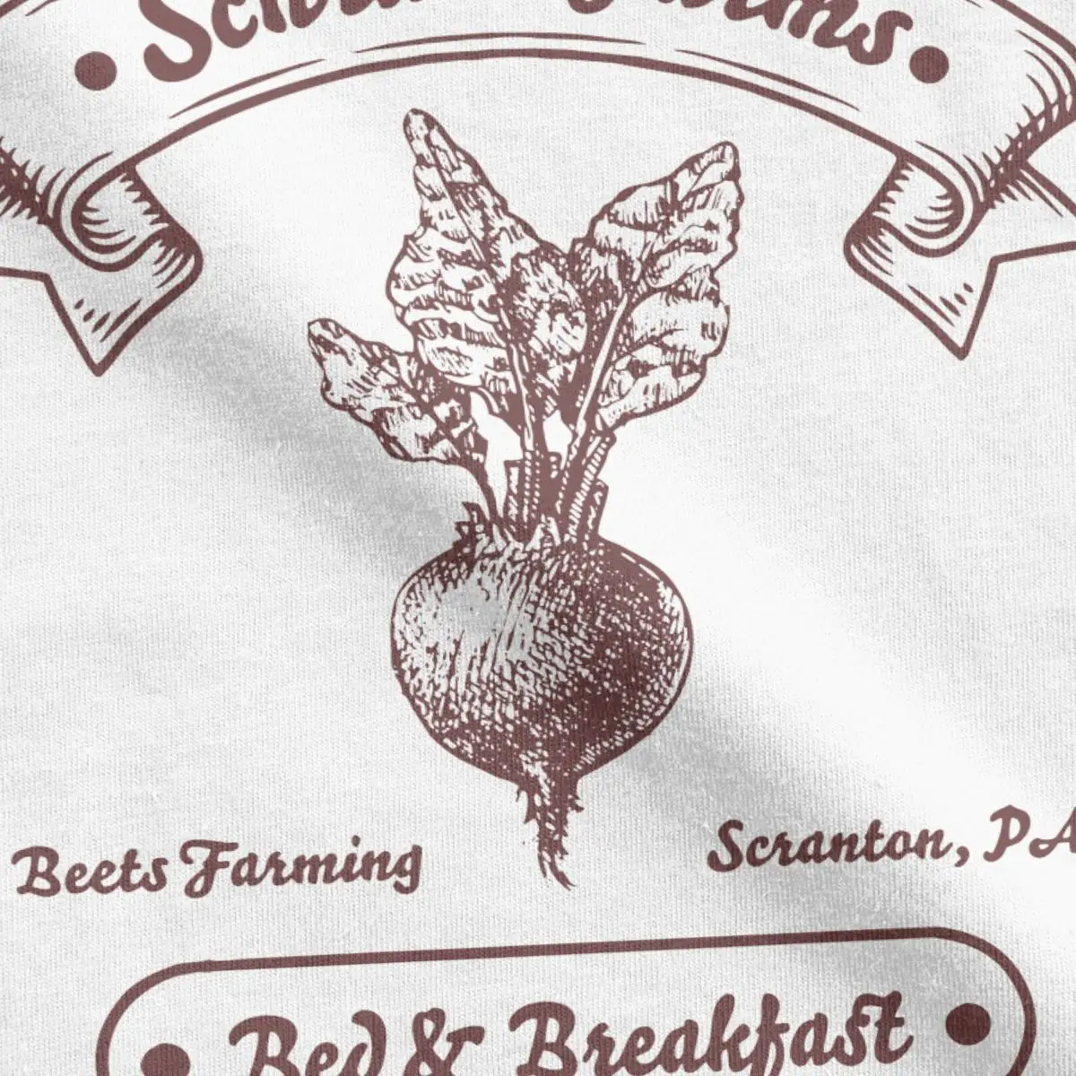 Управление Шрут фермы свекла сельское хозяйство кровать футболки с завтраком