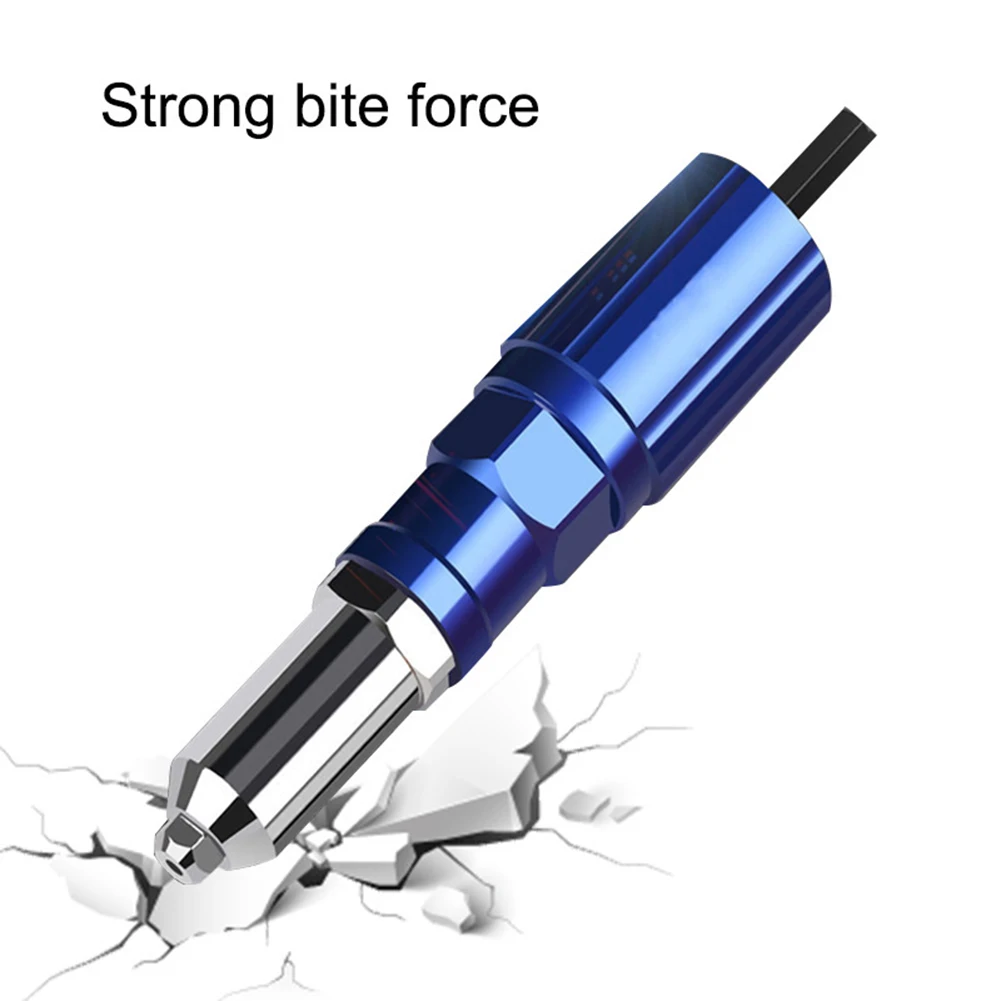 

Electric Rivet Gun 2.4mm-4.8mm Rivet Nut Gun Drill Adapter Cordless Riveting Tool Insert Nut Pull Rivet Tool