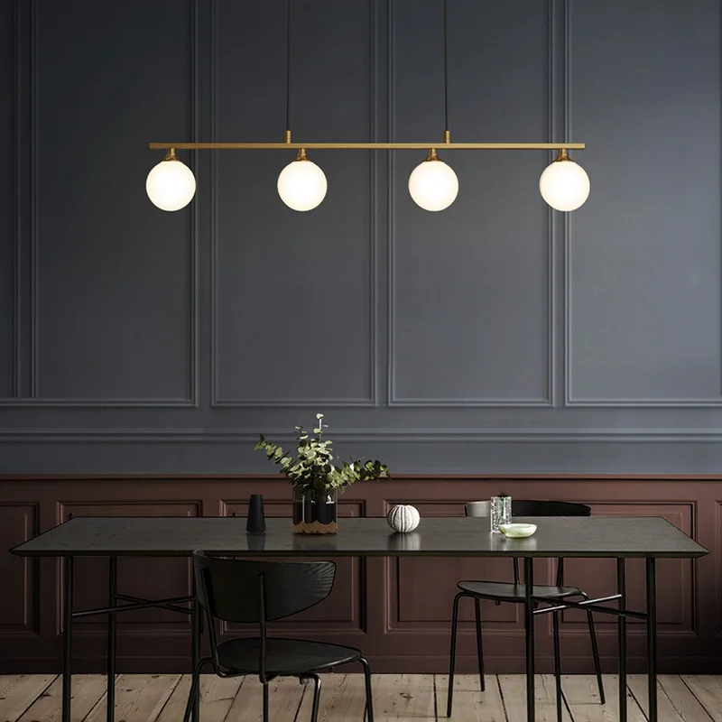 Светодиодная люстра в винтажном стиле подвесной светильник горизонтального