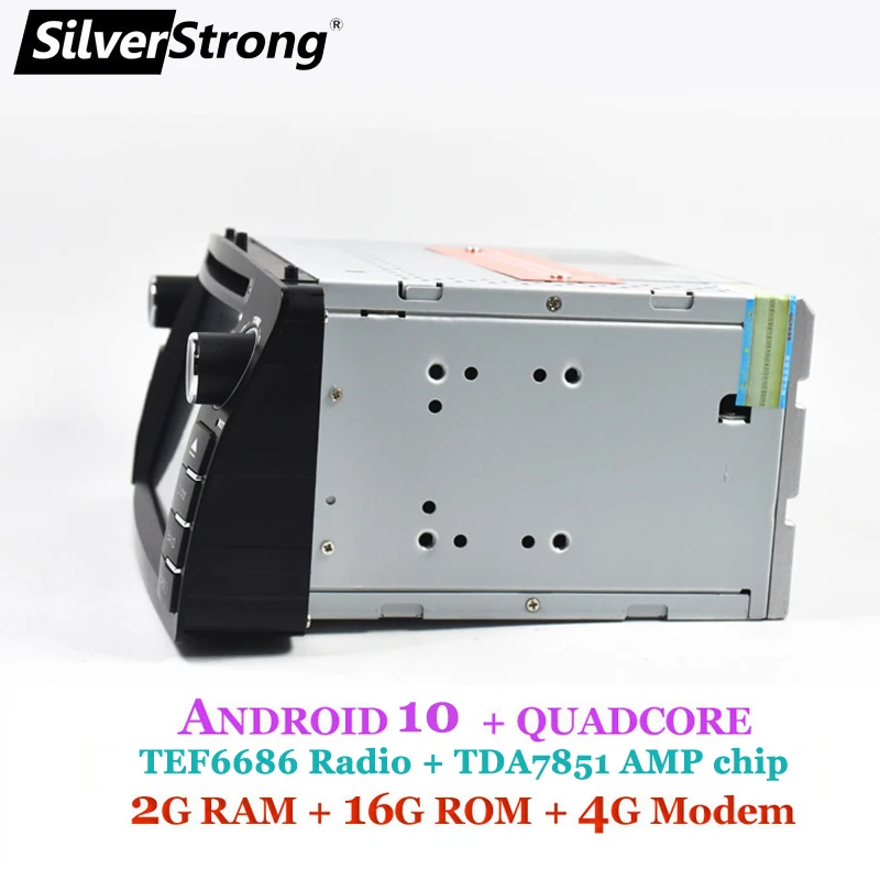 4G Android 10 COROLLA E120 автомобильный DVD gps для TOYOTA corolla ex Универсальный радио SilverStrong 2din навигация android DVD